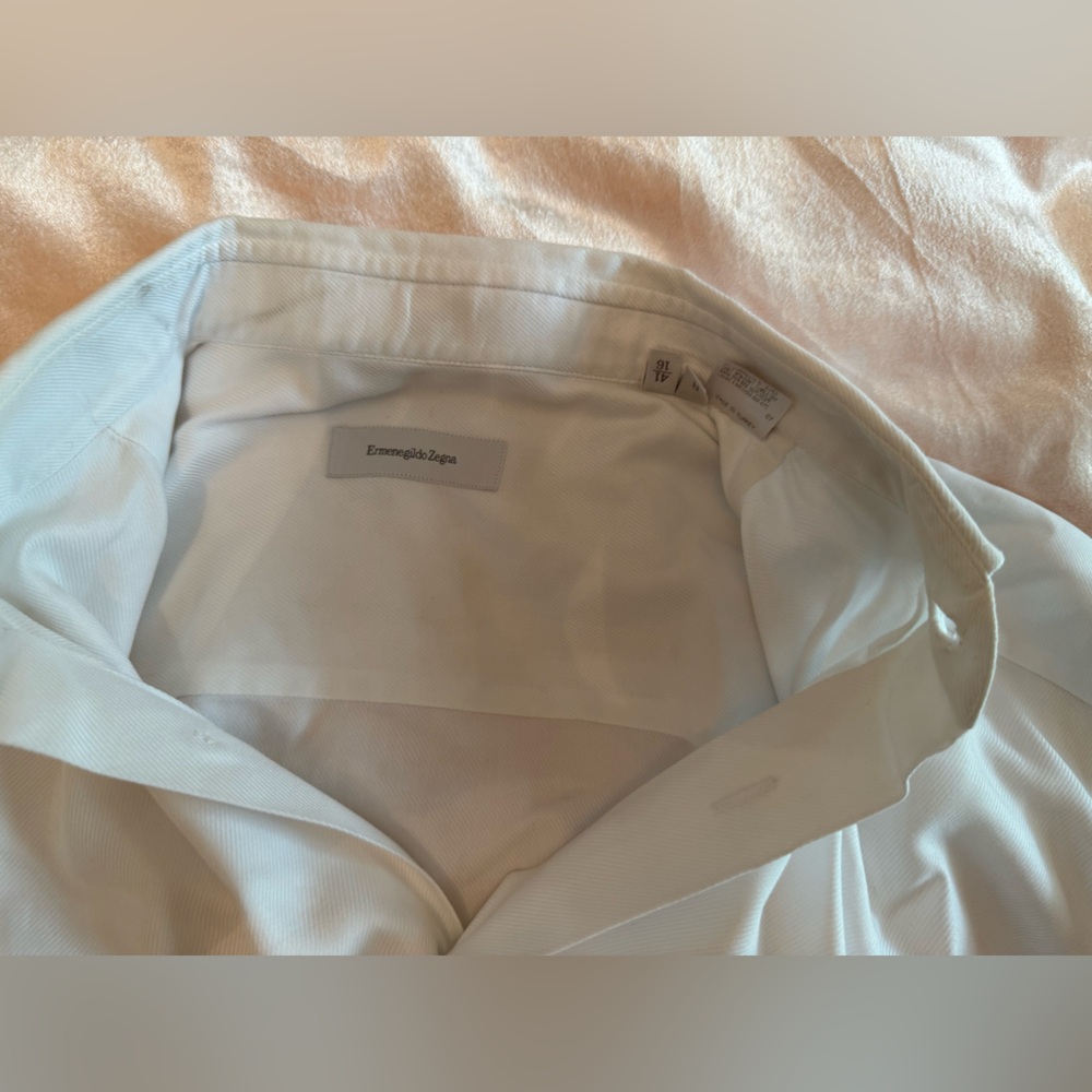 Ermenegildo Zegna White Dress Shirt